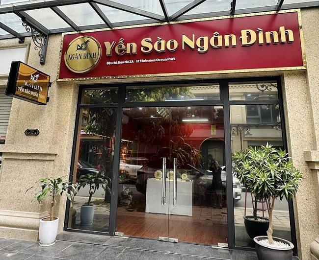 Bảng hiệu quảng cáo yến sào sang trọng - Ảnh 10