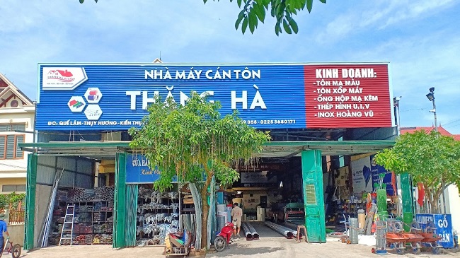 Mẫu bảng hiệu tôn sóng quảng cáo ấn tượng - Ảnh 3