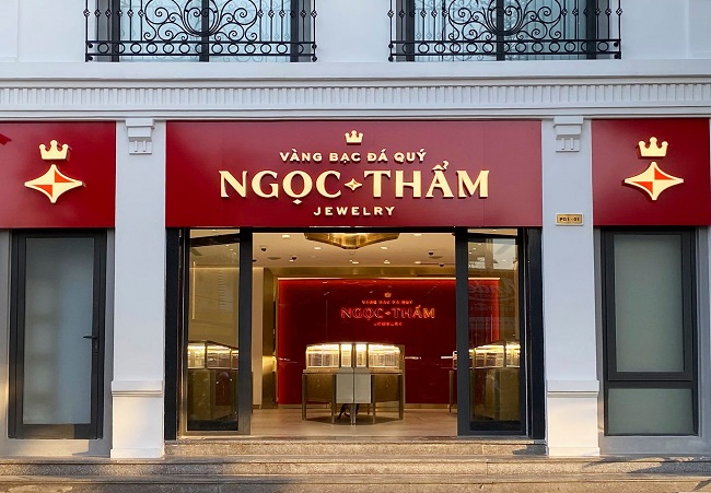 Mẫu bảng hiệu tiệm vàng bạc chuẩn - Ảnh 2